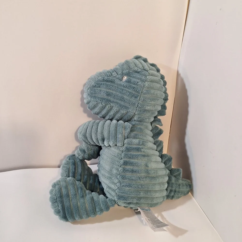 Carter' Corduroy Dinosaur Cordy Roy Textured Baby Toy Plush Doll Green Lovey 10